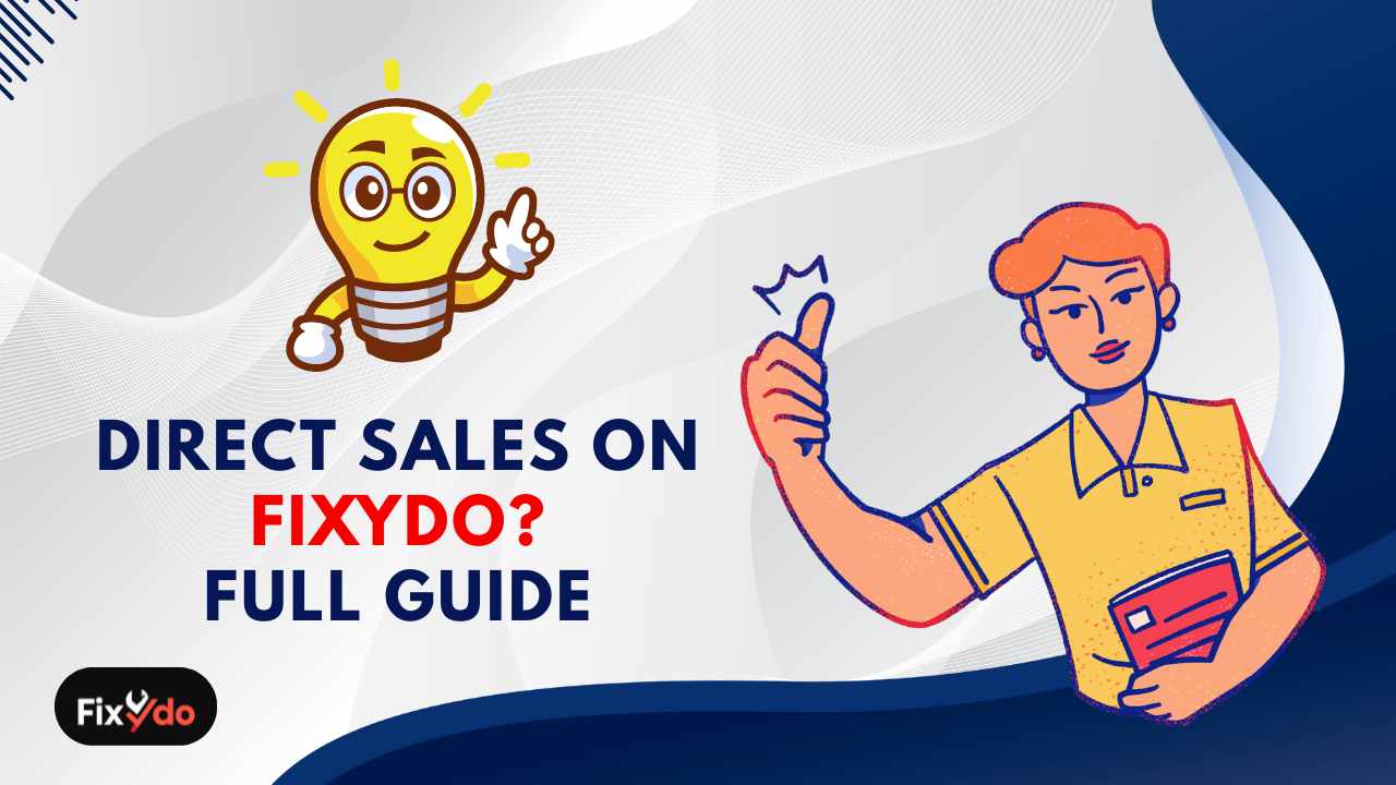 direct sales on Fixydo