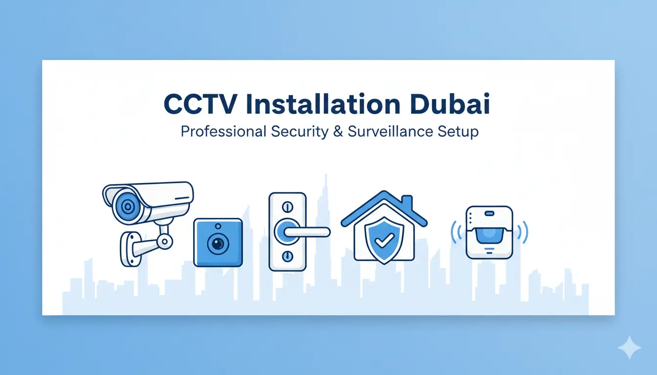 Professional CCTV Installation & Security Solutions in Dubai