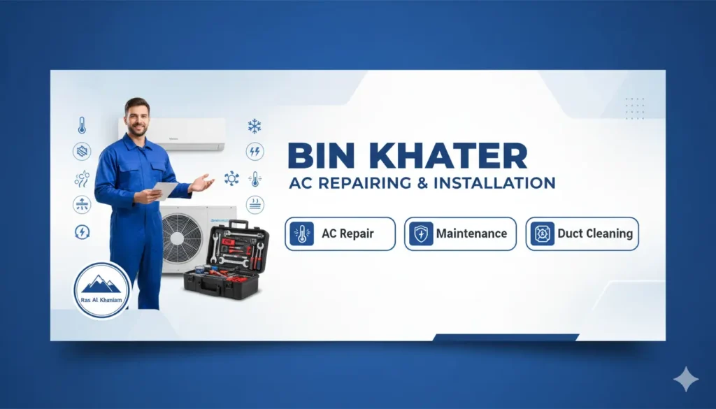 Professional AC repair & install service in RAK - AC Repair
