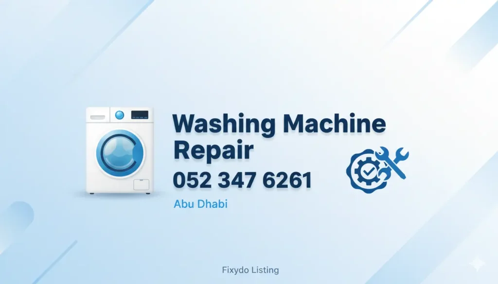 Quick Washing Machine Repair in Abu Dhabi - Handymen