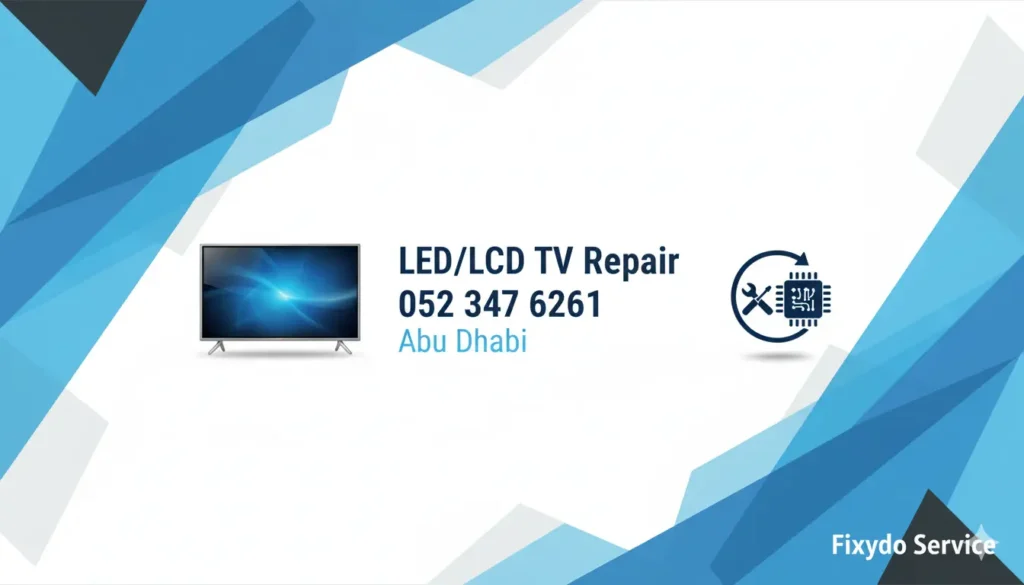I will Repair LED / LCD TV in Abu Dhabi - TV Install