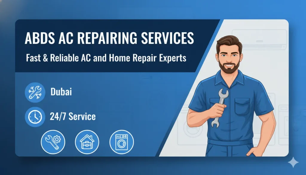 Reliable AC & Home Repairs Service in Dubai Quick response team - AC Repair