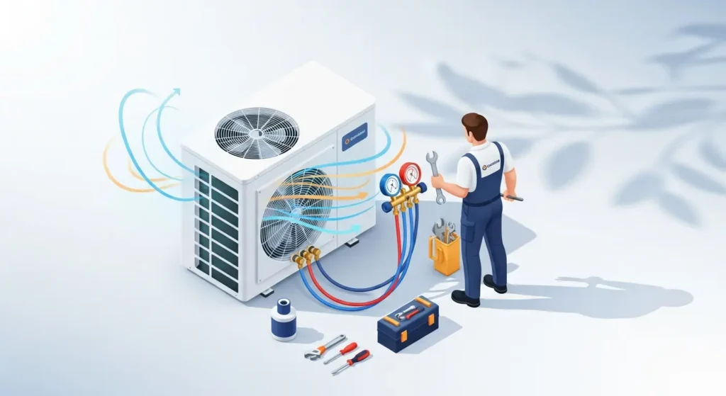 Professional AC Repair & Maintenance in Sharjah – Dar Al Ietemad A/C - AC Repair