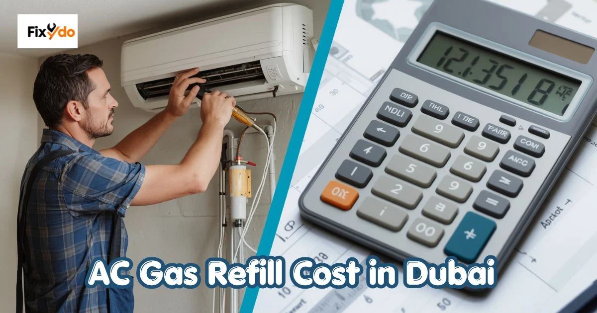 Home AC Gas Refill Price List in Dubai | Split & Central AC Rates (2026)