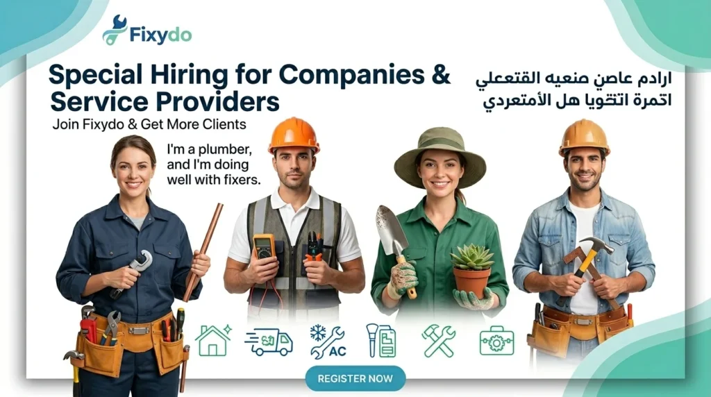 join fixydo team