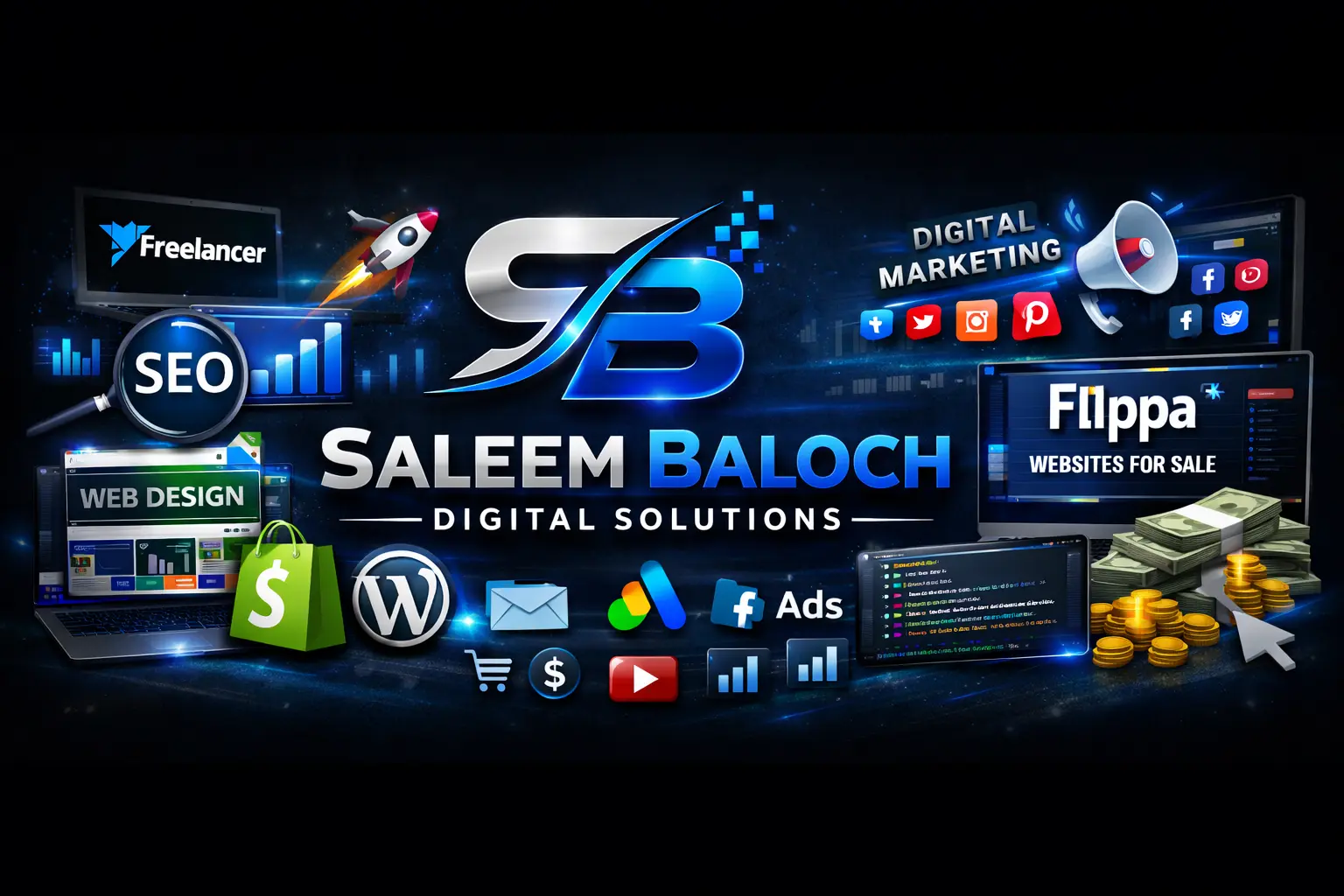 Saleem Baloch Digital Solutions Cover Photo