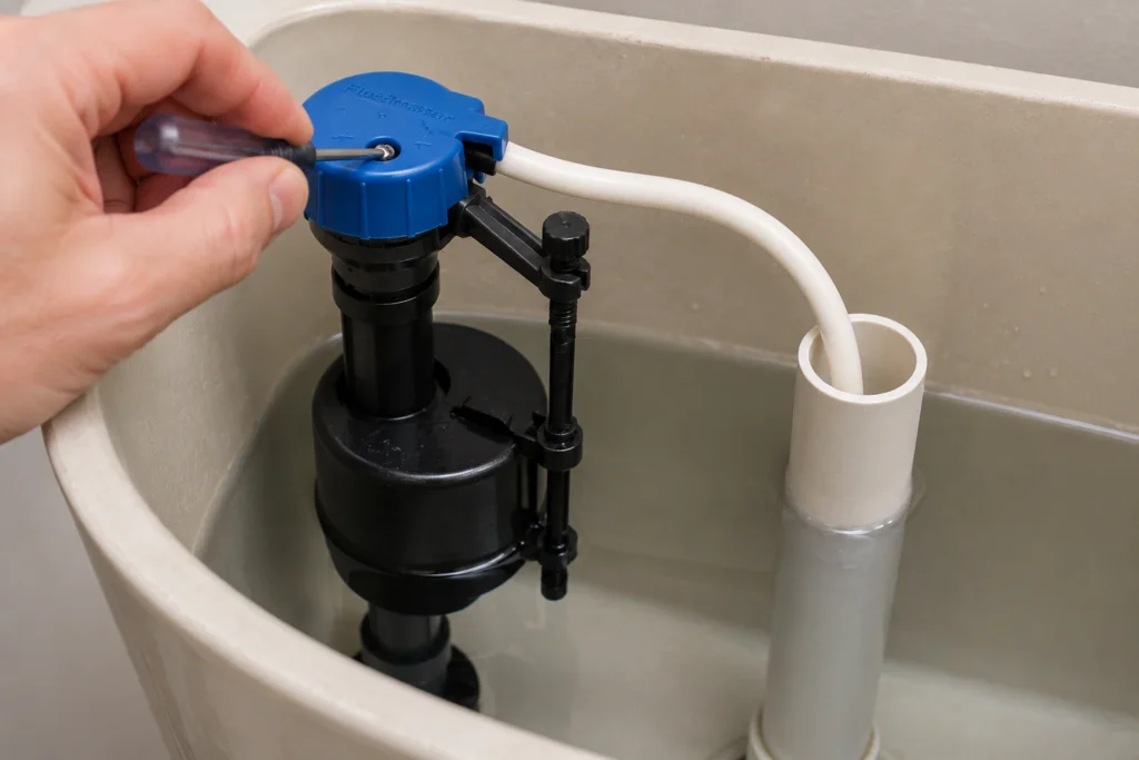 Adjusting the Fill Valve