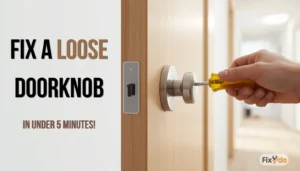 Fix a Loose Doorknob