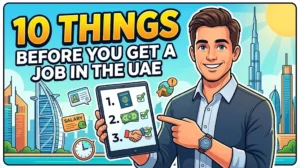 10 things before job in dubai