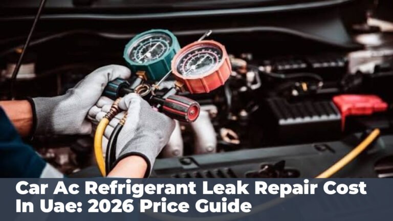 Car AC Refrigerant Leak Repair Cost in UAE: 2026 Price Guide