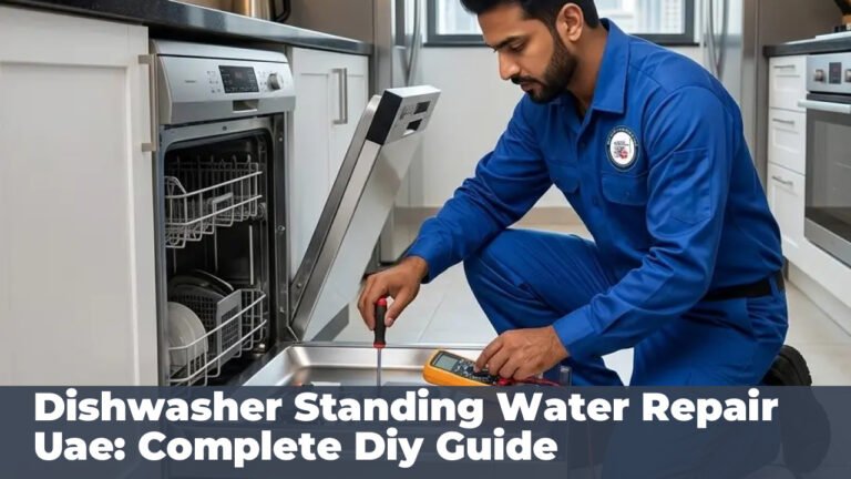 Dishwasher Standing Water Repair UAE: Complete DIY Guide