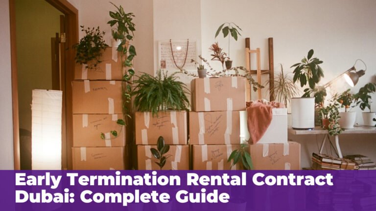 Early Termination Rental Contract Dubai: Complete Guide
