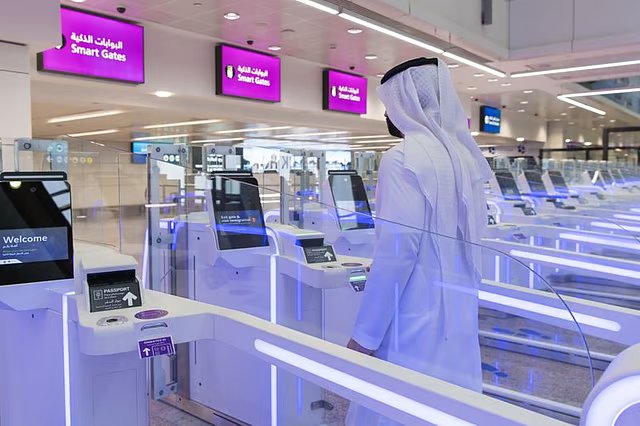 Smart Gates at Dubai Airport