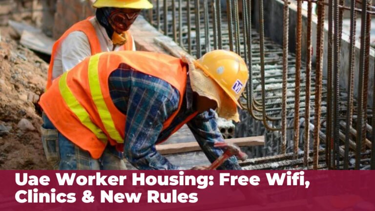 UAE Worker Housing: Free WiFi, Clinics & New Rules