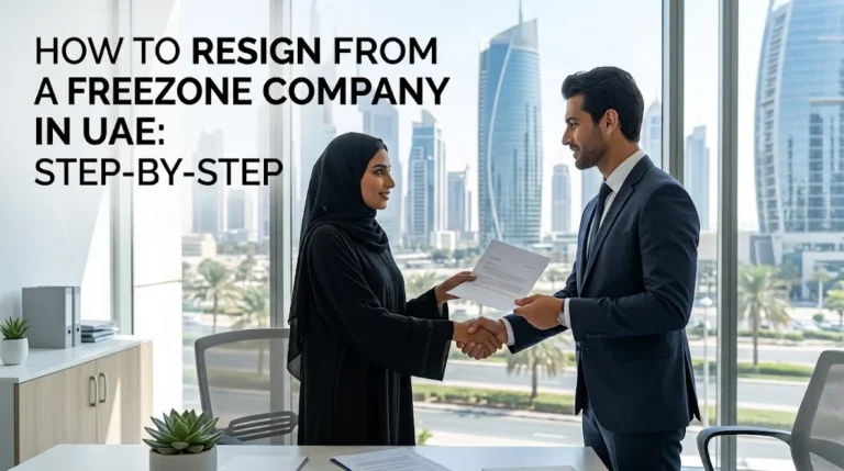 How to Resign from a Freezone Company in UAE: Step-by-Step