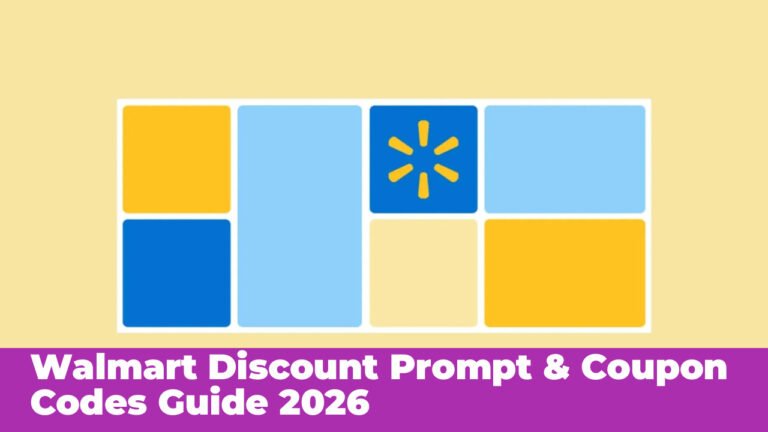 Walmart Discount Prompt & Coupon Codes Guide 2026